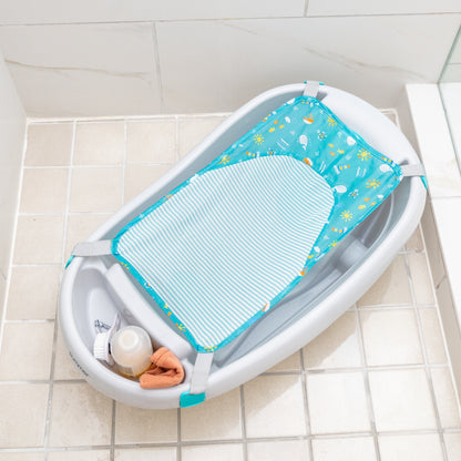 Summer Infant - Comfy Clean Deluxe Baby Bath Tub - Blue