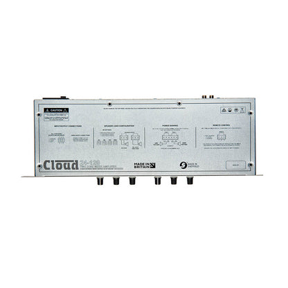 Cloud 24-120EK 2 x 120 Watts RMS output @ 4Ω-8Ω-70V-100V Digital Amplifier