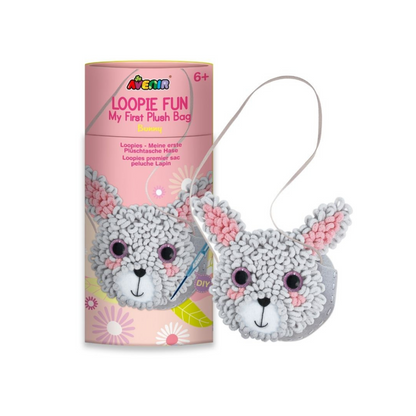 Avenir - Loopie Fun My First Plush Bag Bunny