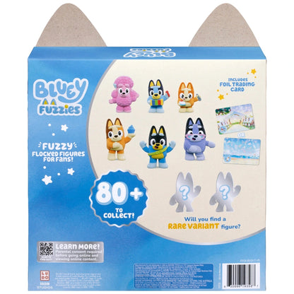Bluey Fuzzies Figures Deluxe Pack