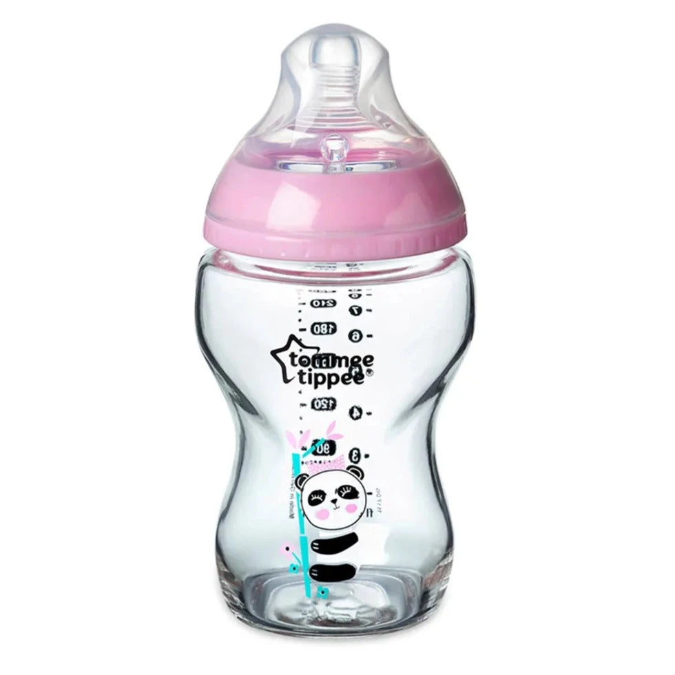 Tommee Tippee - Closer To Nature Glass -250ML, Girl