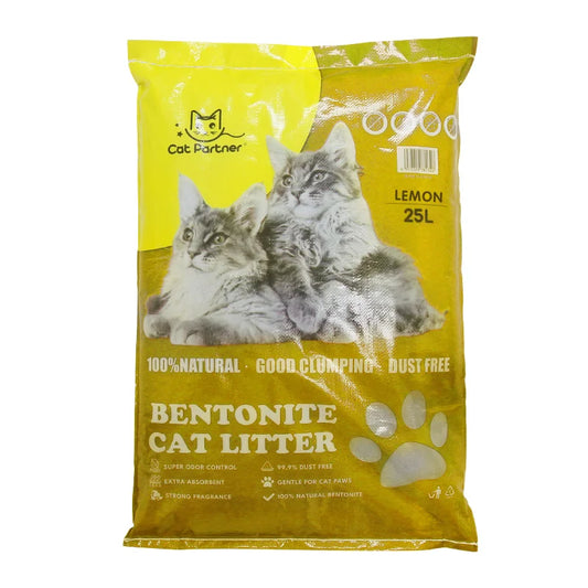 Cat Partner Bentonite Dust Free Clumping Litter 25L