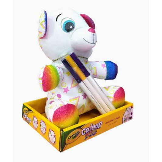 Crayola - Crayola Colour Me Plush Bear