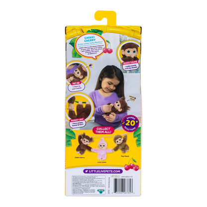 Little Live Pets My Baby Mini Monkey - Chikki Cherri
