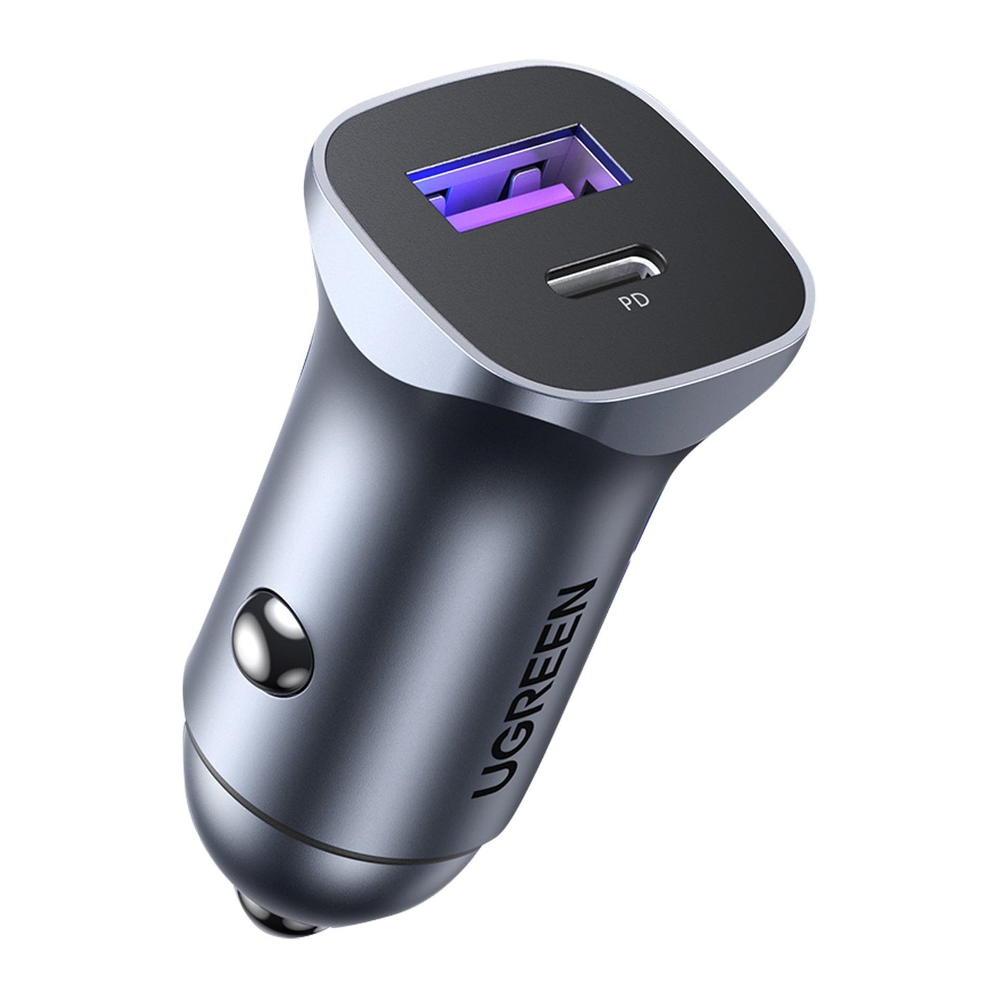 UGreen 2-Port, 30W Fast Car Charger CD130