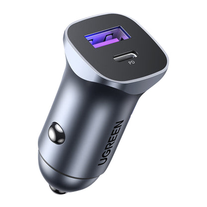 UGreen 2-Port, 30W Fast Car Charger CD130