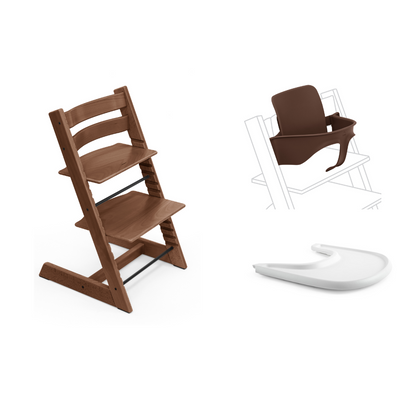 Stokke Tripp Trapp Chair Babyset Tray Bundle
