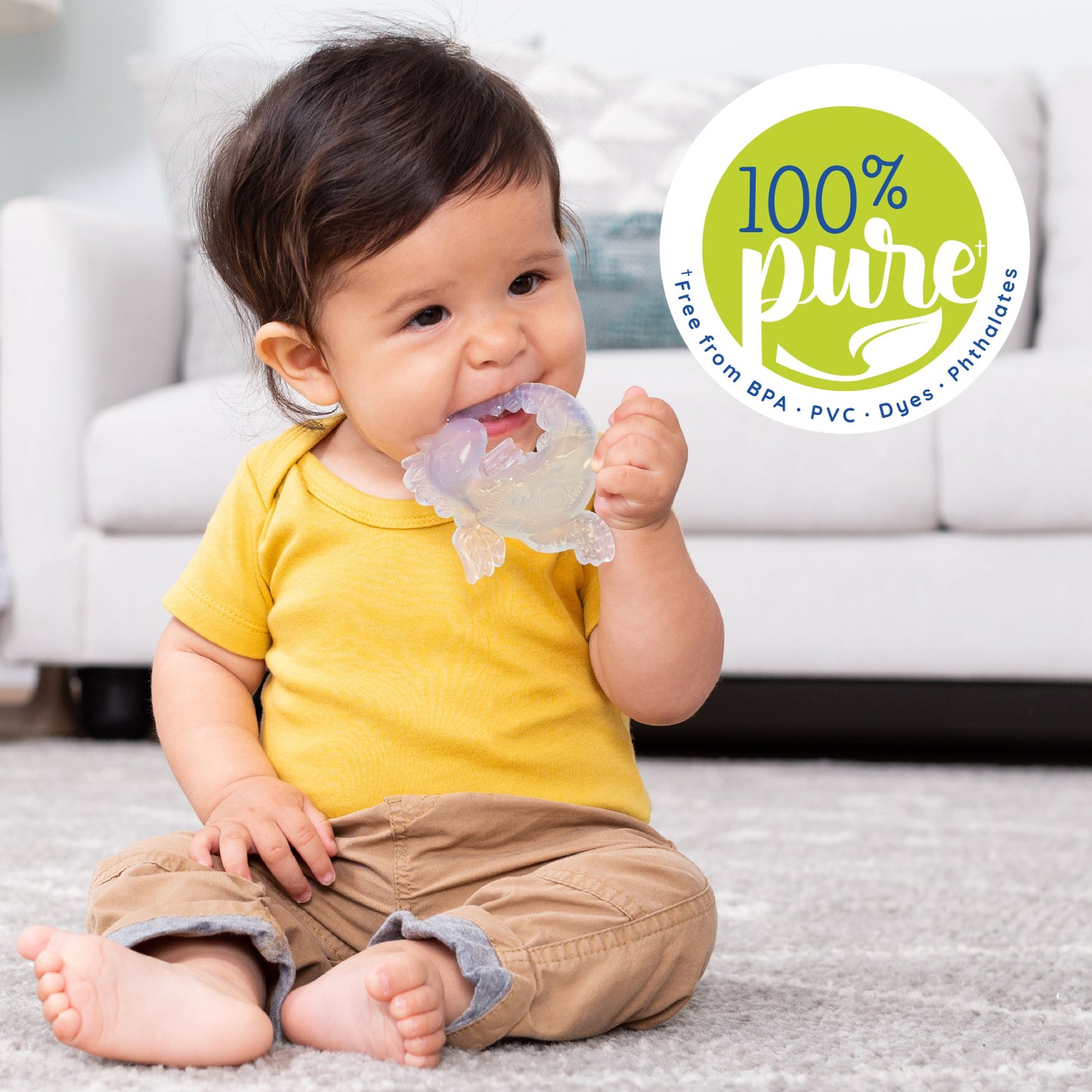 Infantino - Crystal Clear Teething Stages Gift Set