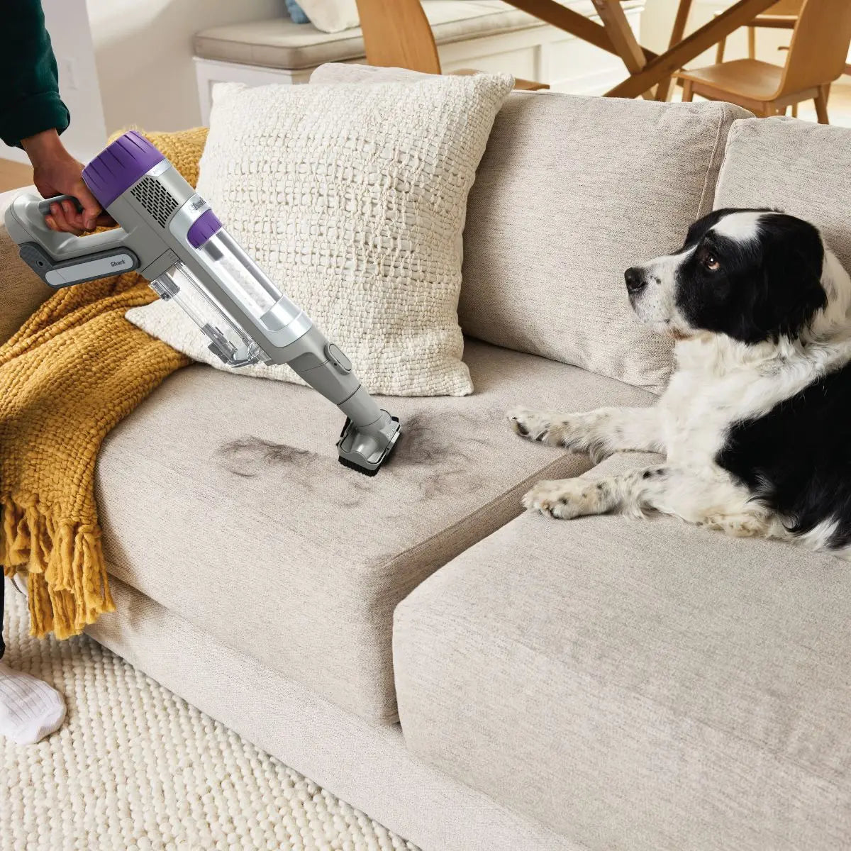 Shark PowerDetect Cordless Vacuum Cleaner IP1251MET - Mocha Grey / Brass