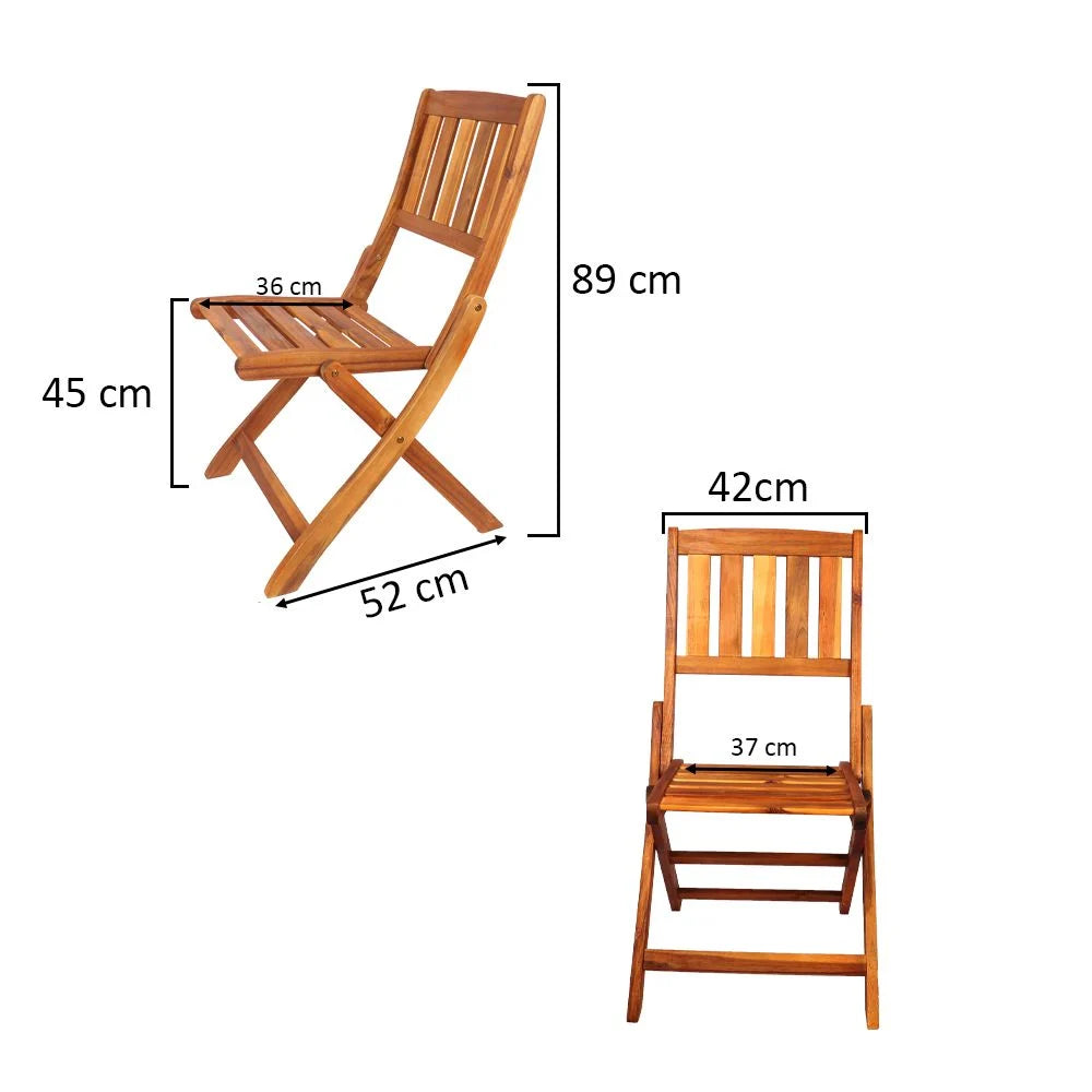 YATAI Wooden Folding Chair