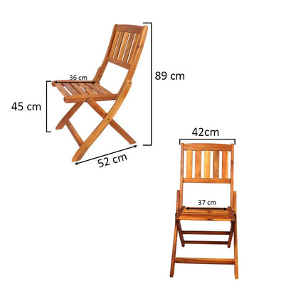 YATAI Wooden Folding Chair