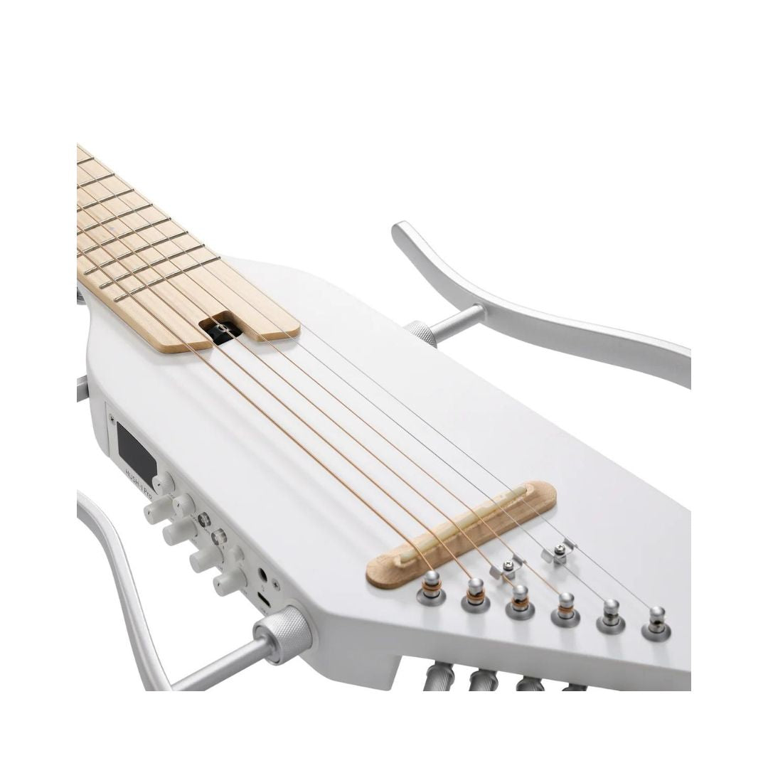 Donner - EC6868 - Hush-I Pro Silent Guitar White