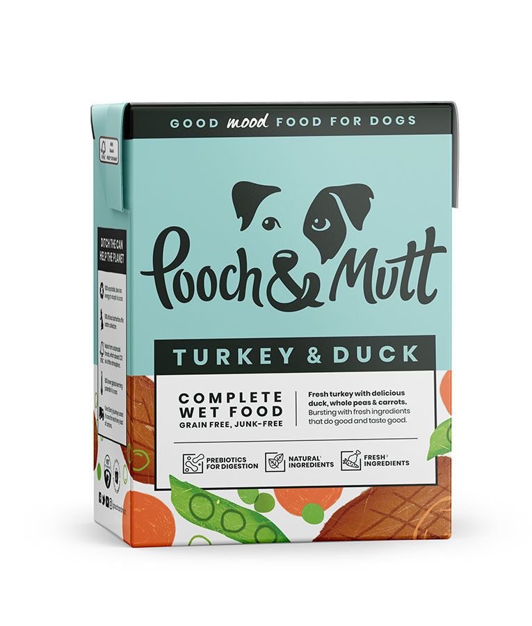 Pooch & Mutt Turkey & Duck Dog Wet Food 37gm