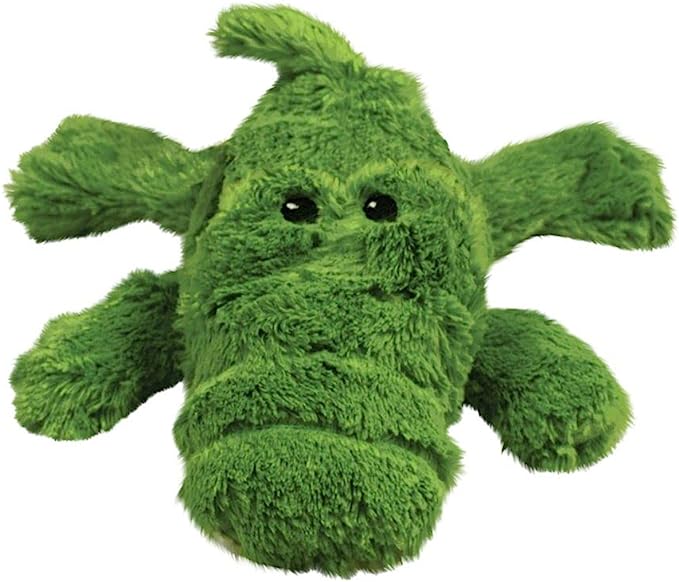 Kong Cozie Ali the Alligator Medium Dog Toy Green