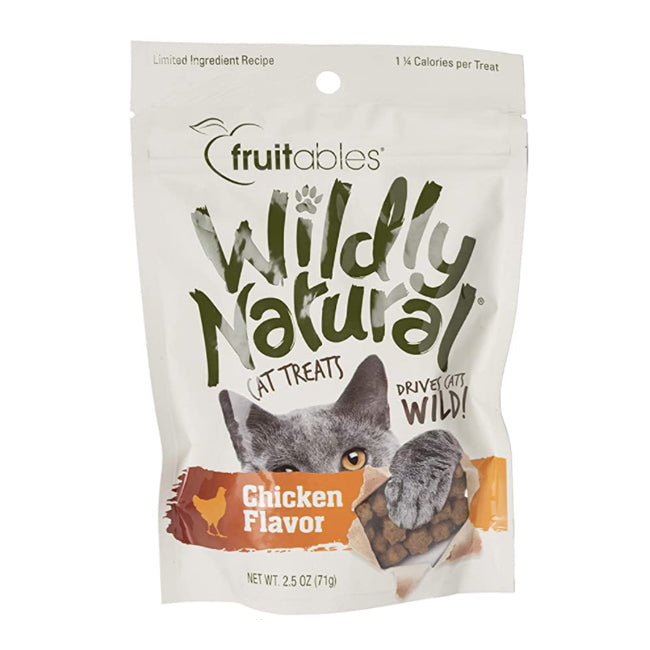 Fruitables Wildly Natural Cat Treats Chicken Flavor 71gm