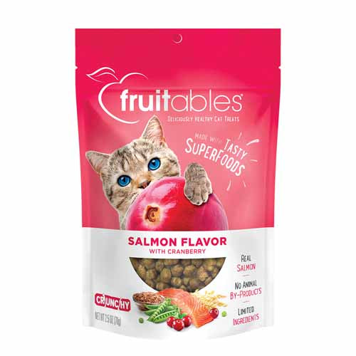 Fruitables Made With Tasty Superfood Salmon Flavor With Cranberry 70gm