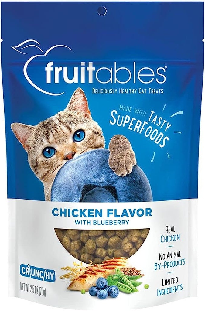 Fruitables Made With Tasty Superfood Chicken Flavor Blueberry 70gm