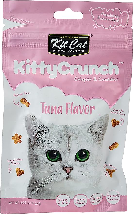 Kit Cat Kitty Crunch Tuna Flavor Treat 60gm