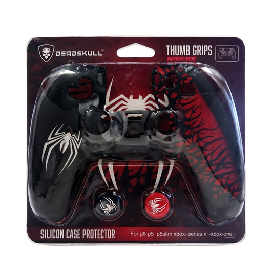 Deadskull Spiderman Silicone Case Protector for PS5 Controller