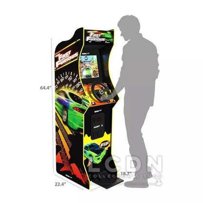 Arcade1Up Fast and Furious Racing Arcade Machine