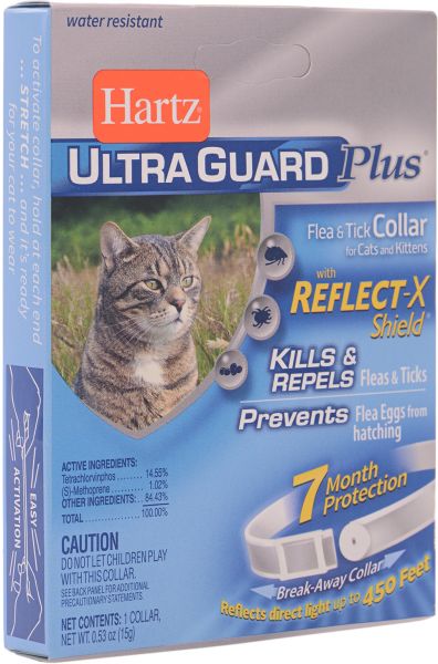 Hartz Ultraguard Plus Reflect-x Shield Flea And Tick Collar White