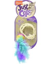 Hartz Just For Cats Twist N Flutter Cat Play Toy