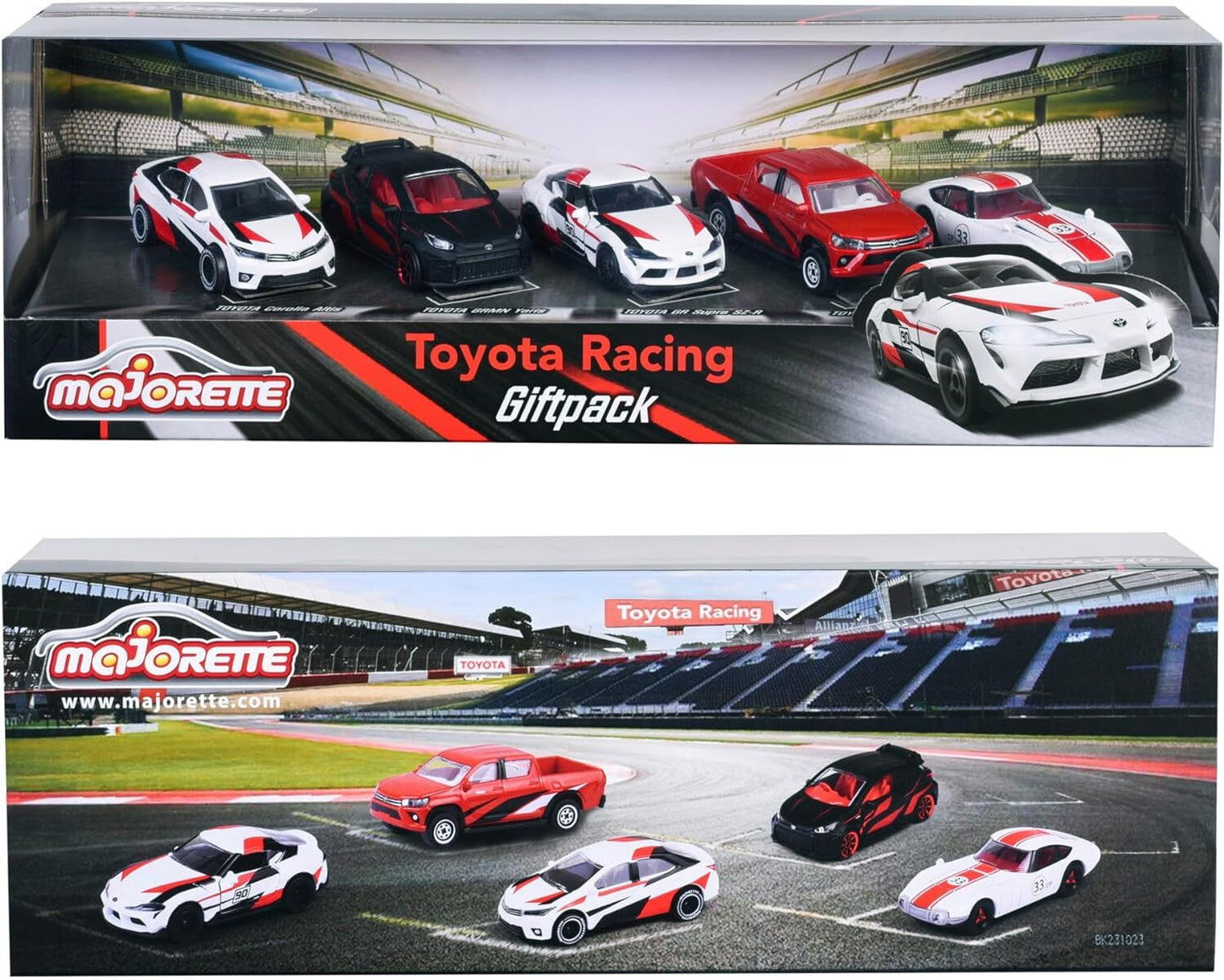 Majorette Toyota Racing 5pc Gift Pack