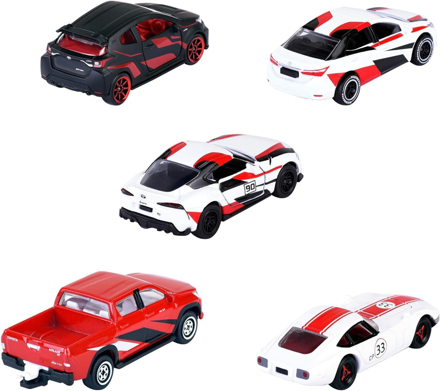 Majorette Toyota Racing 5pc Gift Pack