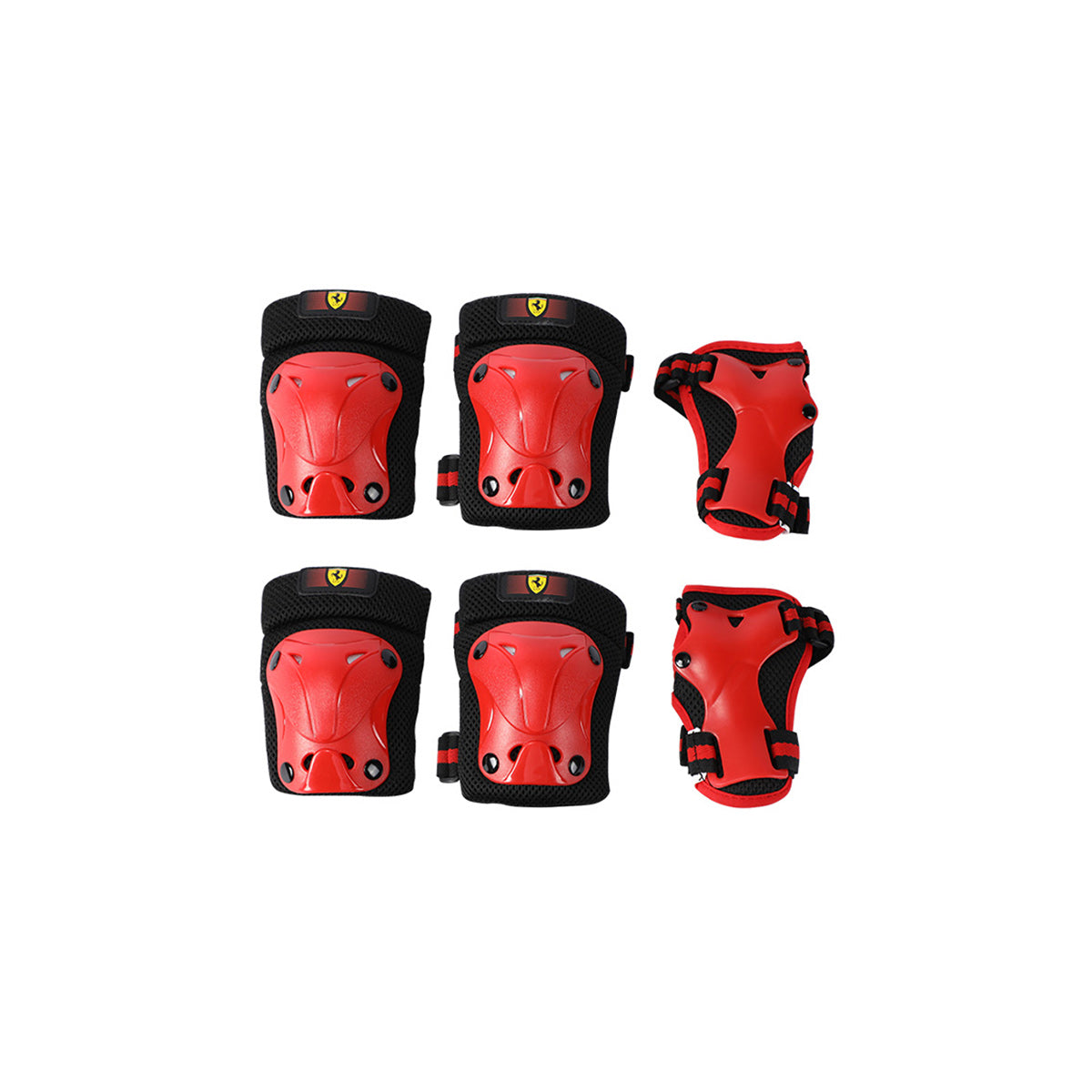 Ferrari Skate Protector Set XS Red