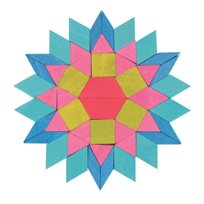 Lelin Wooden Mosaic Blocks 250pcs