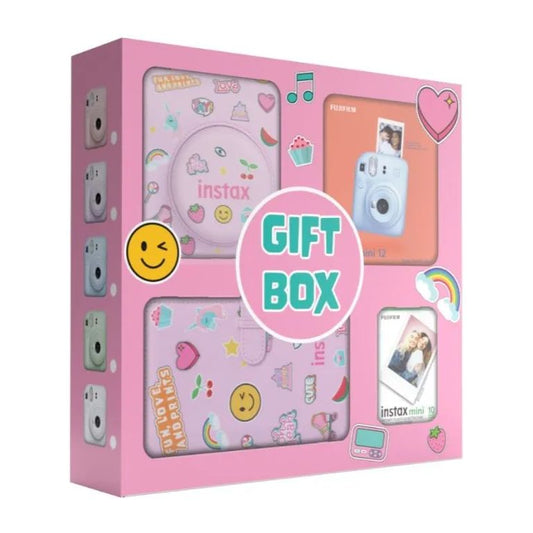 Fujifilm Instax Mini 12 Camera Giftbox Pastel Blue