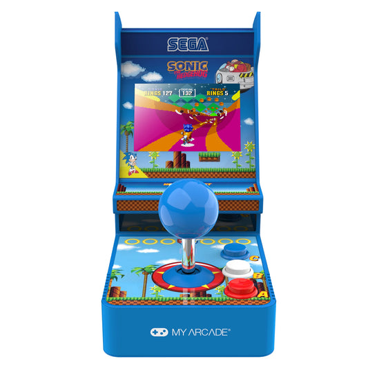 My Arcade Sonic The Hedghog Joystick Player Portable Retro Arcade
