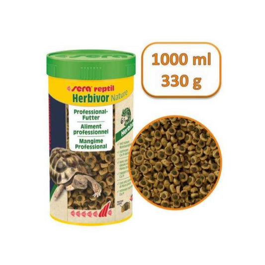 Sera Reptil Professional Herbivor Reptiles Food 1000ml