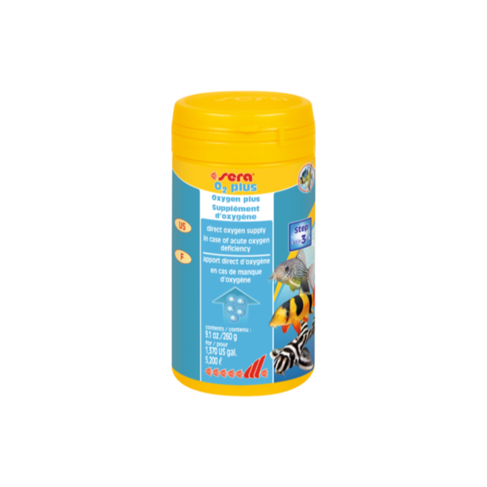 Sera O2 Plus 260gm for Fish Aquarium