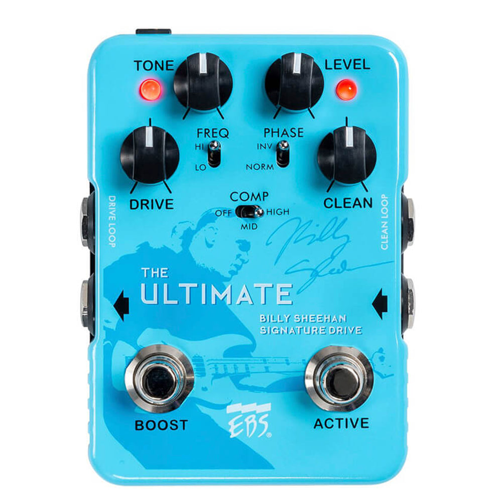 EBS Billy Sheehan Ultimate Signature Drive Pedal