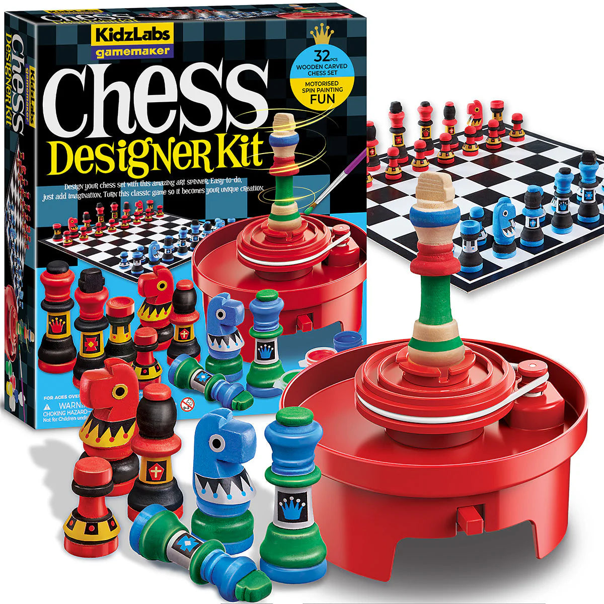 4M Motorised Spin/Chess Designer Kit