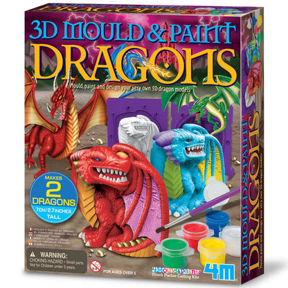4M 3D Mould & Paint Dragon