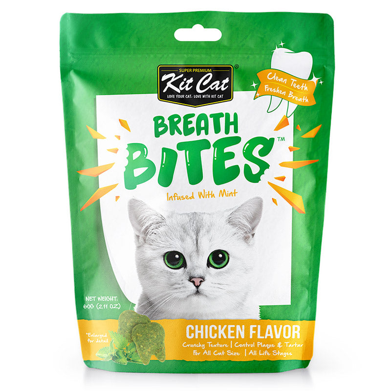 Kit Cat Breath Bites Chicken Flavor 60gm