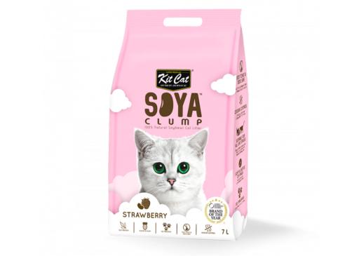 Kit Cat Soya Clump Soybean Litter Strawberry 7L