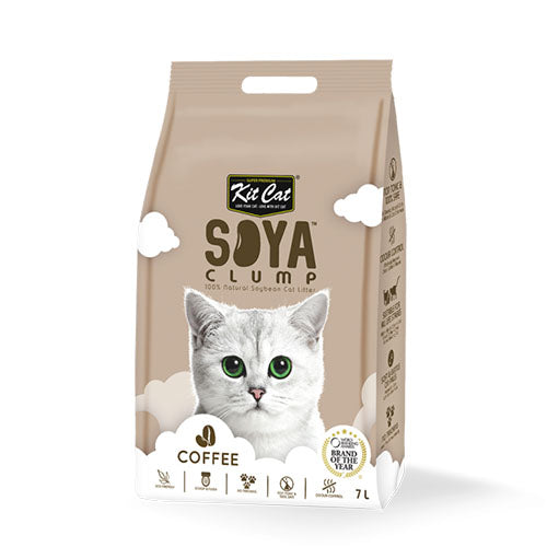 Kit Cat Soya Clump Soybean Litter Coffee 7L