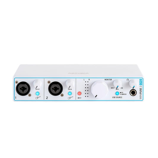 Arturia Minifuse 2 OTG 2x2 USB-C Audio Interface - White