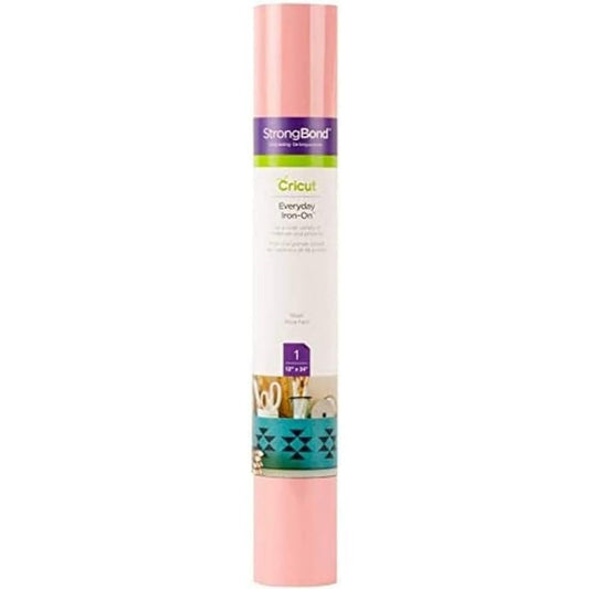Cricut Everyday Iron On - Blush, 2ft Roll (12"x24")