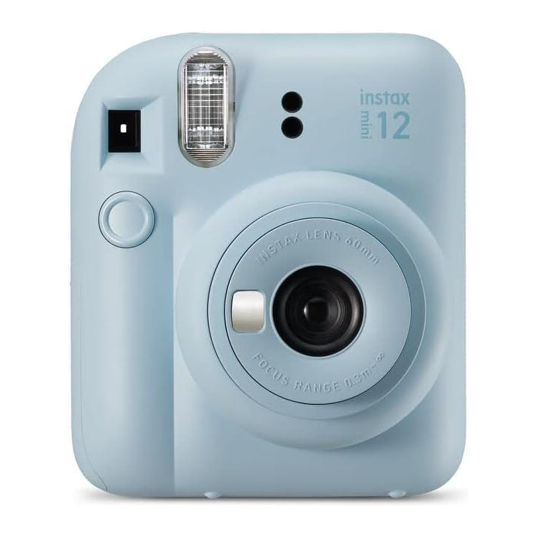 Fujifilm Instax Mini 12 Instant Camera With Instax Instant Film - Pastel Blue