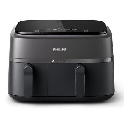 Philips Dual Basket AirFryer 3000 Series - Black