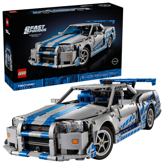 LEGO Technic 2 Fast 2 Furious Nissan Skyline GT-R (R34) Car