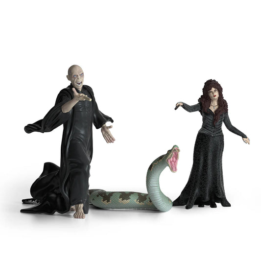 Schleich Harry Potter - Lord Voldemort Nagini & Bellatrix Lestrange