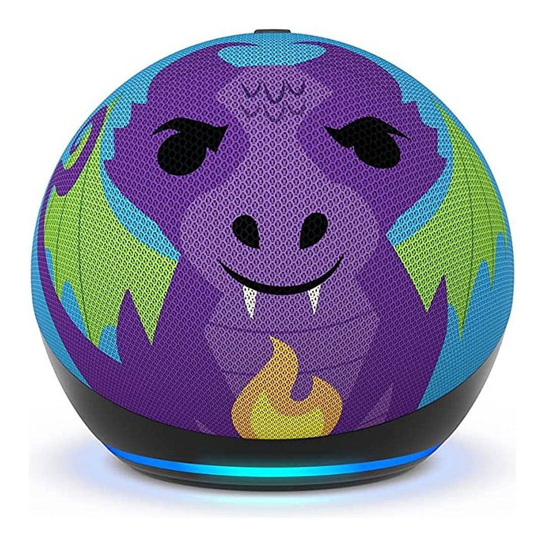 Amazon Echo Dot 5Th Gen 2022 Kids Dragon