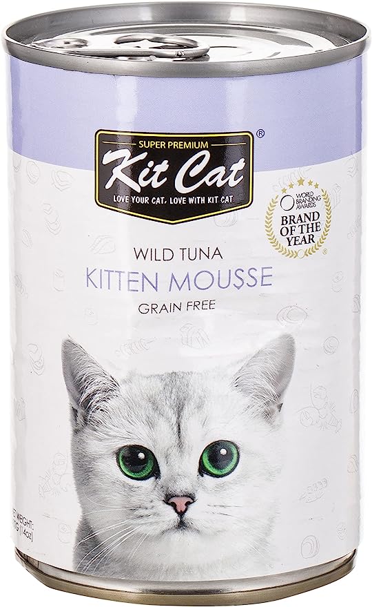 Kit Cat Kitten Mousse Wild Tuna 400gm