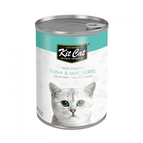 Kit Cat Wild Caught Tuna and Mackerel 400gm