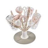 Beaba - Flower Foldable Draining Rack - Clay